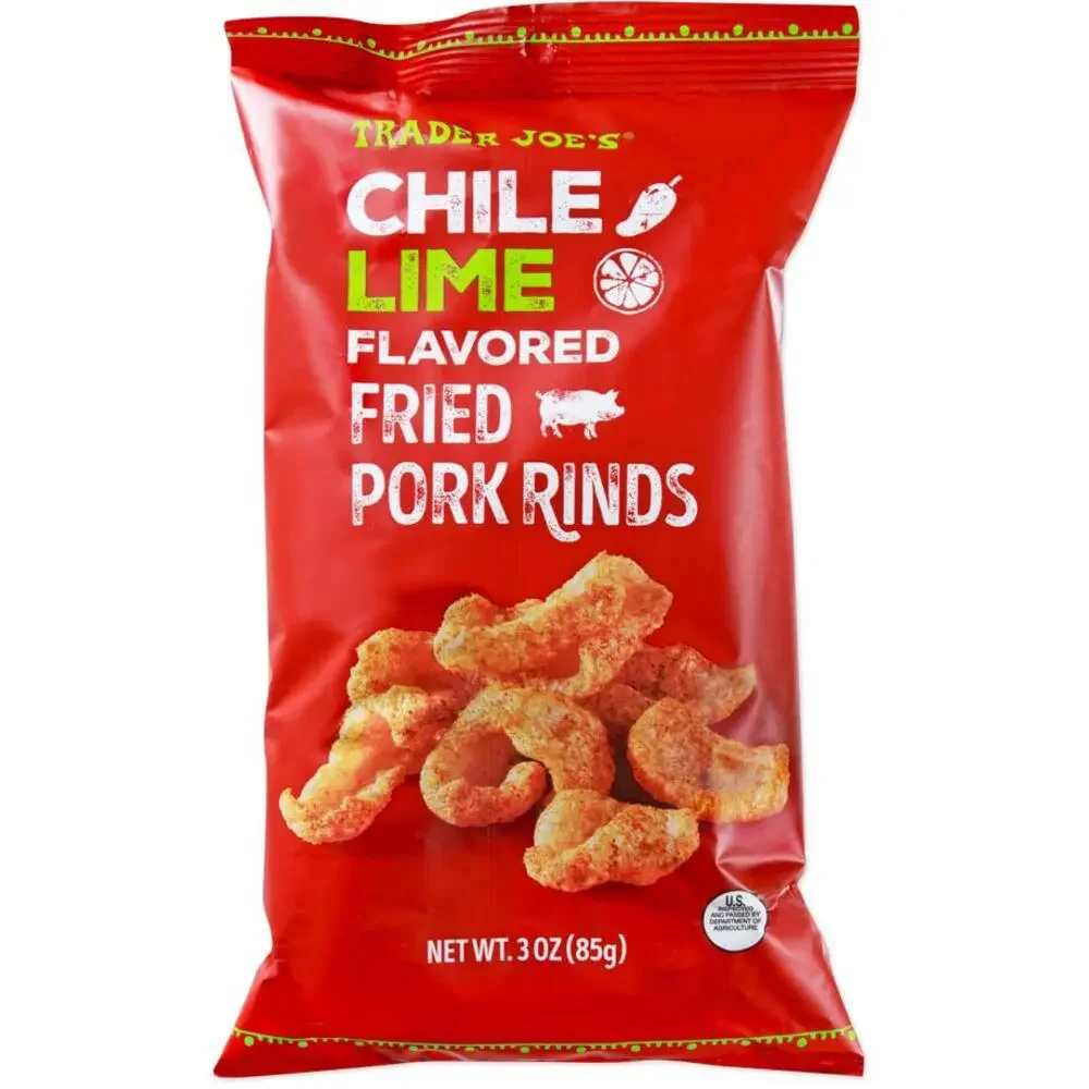 Trader Joe's — Chile Lime Flavored Fried Pork Rinds